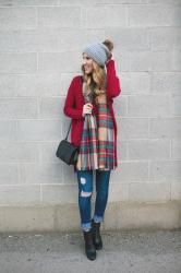 Cozy Weekend Wear and the Perfect Black Boots with Payless ShoeSource