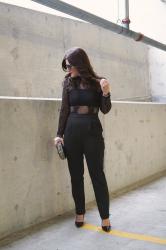 Holiday Style || Lace Jumpsuit
