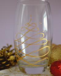 DIY: vyzdob si pohár vianočnou tématikou // originálny darček vhodný pre každého