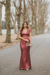 Sequin Gown