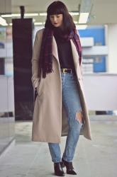 Classic beige coat