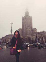 WARSAW: PALACE OF CULTURE AND SCIENCE & CHRISTMAS TREE