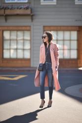 Pink and Navy