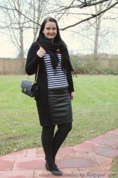Stripes and classic black
