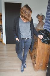 Un pull lurex : 2 possibilités ;)