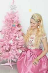 {Christmas}: DIY Pink Christmas Tree