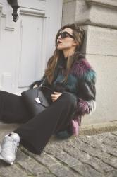 Casual in fur