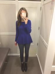 A few fitting room snaps + Nordstrom Sale Favorites