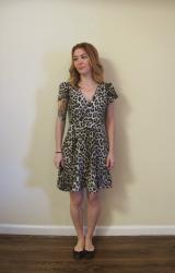 Completed: Leopard Silk Simplicity 6266