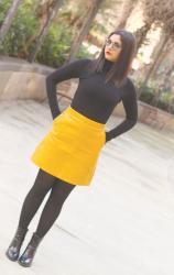 Mustard Skirt