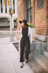 BLACK JUMPSUIT