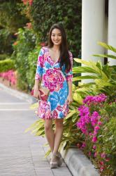 Flaunting DVF Florals