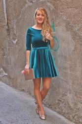 Velvet Party Dress