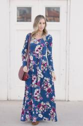 floral maxi