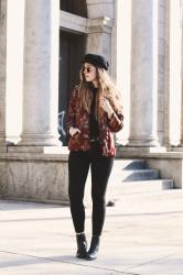 WORN: Silk Jacket & Black Denim