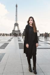 OUTFIT: Black is my happy colour - in Paris!