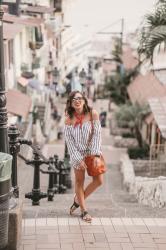 Las Peñas, Guayaquil // STRIPED ROMPER