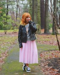 Tulle Skirt & Puma Sneakers: A Little Good News