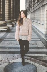 Pink Knit – Elodie in Paris