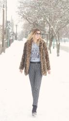 1133 ==> Leopard in snow 