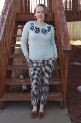 Checkered pants 