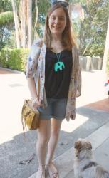 Denim Shorts, Prints and Cross Body Bags