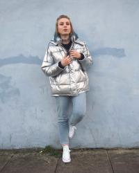 Styling The Silver Puffer Jacket