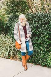 gingham + plaid