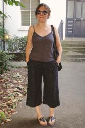 High waist Emerson culottes