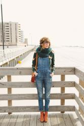 Overalls Styled + Hudson! 