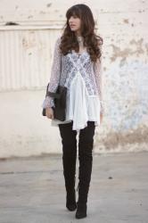 Lace Swing Tunic