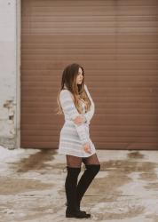 How to Style A Short Skirt for Winter ft. Free People