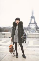 Parka & robe vichy 