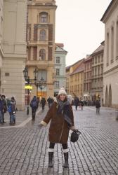 Snowy Prague