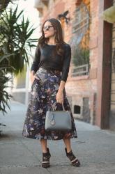 Floral skirt