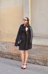 LBD and Zaful earrings