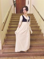 A Regency Sleeveless Spencer for an Afternoon of Tea & Dancing