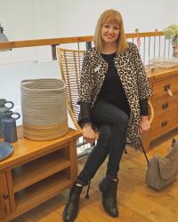 Neutrals, Leopard Print and A Grey Suede Saddle Bag.