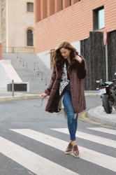 fur coat