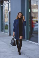 Cozy Blue Cardigan