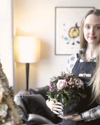 Fabienne Egger Floristry Class At Morton's Club London