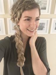 Hair Tutorial | Double Side Braid Three Ways