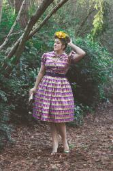 Lipstick Print Dress, Seychelles Lipstick Shoes, and Valentine’s Day!