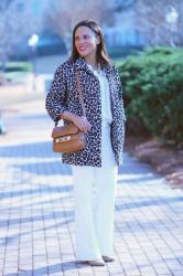 Leopard and Winter White