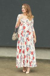 Ivory Floral Maxi 