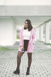 Pink Cardigan