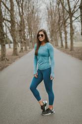 Weekly Workout Routine: Monochromatic Blue