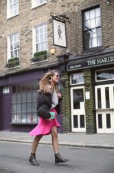 POP OF PINK IN #LFW