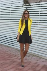 Yellow Biker