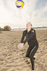 Beach volley -ammattilainen Taru Lahti: ”Peittelin pyöreää vatsaani”